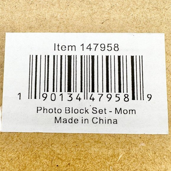 Primitives by Kathy Gift for Mom Box Sign & Photo Holder Sign 4.5 x 3 NIB - Picture 4 of 4